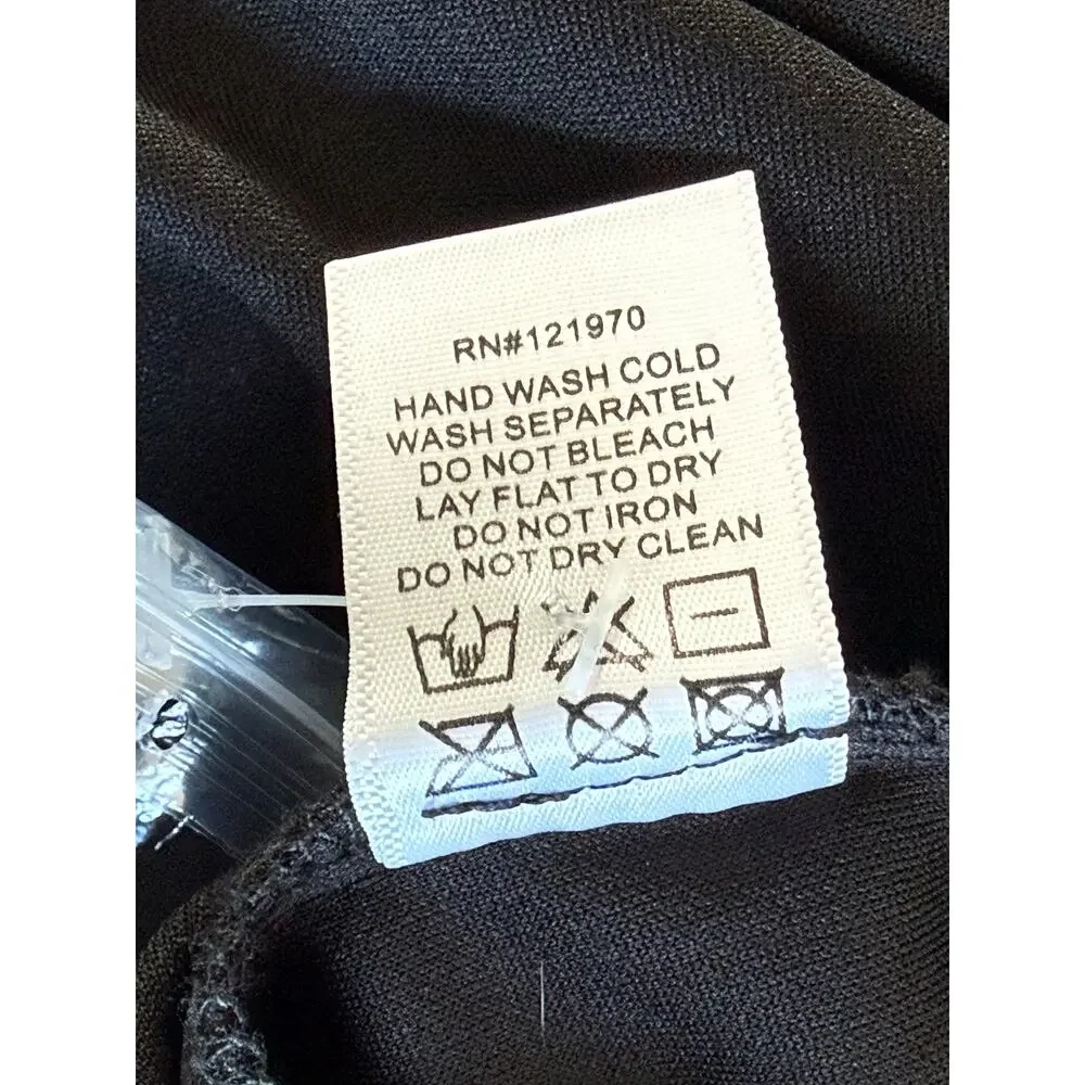 Flying Tomato Unique Vintage Black Flare Dress Pants 2X NWOT